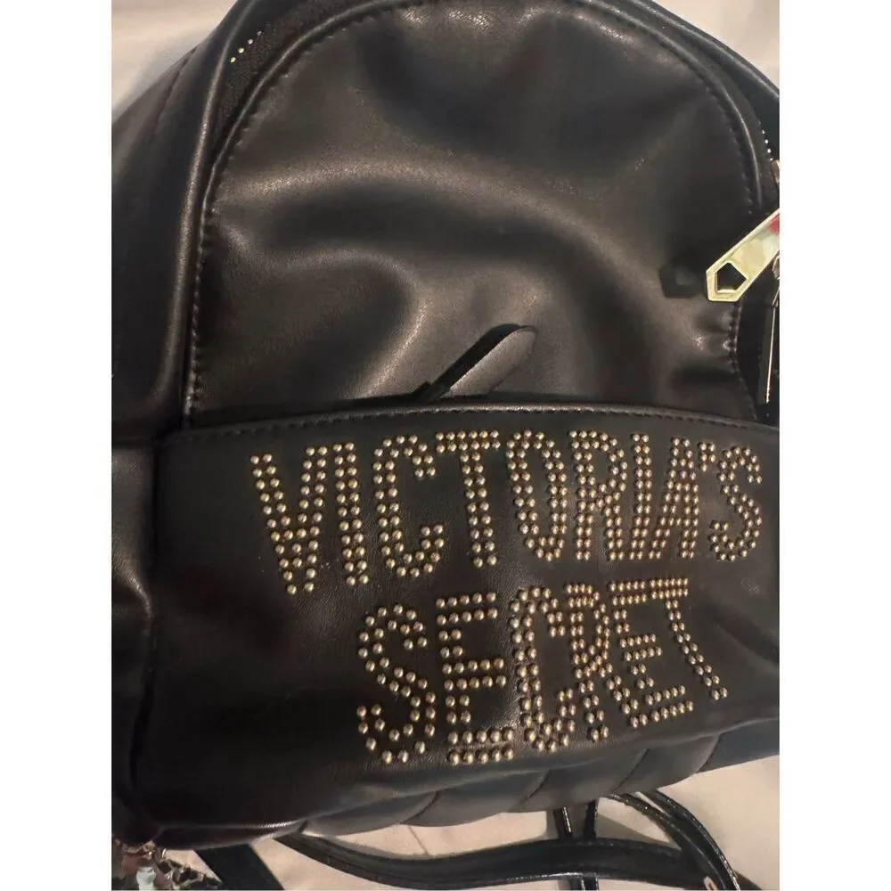 Victorias secret the victoria small backpack minibag - gold stud - Picture 7 of 8